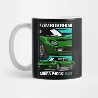 Classic Miura Exotic Car Mug